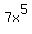 7x%5E5