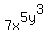 7x%5E5+y%5E3