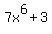 7x%5E6+%2B+3