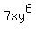 7xy%5E6