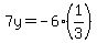 7y+=+-6%281%2F3%29