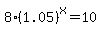 8%281.05%29%5Ex=10