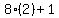 8%282%29%2B1