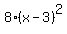8%28x-3%29%5E2