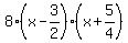 8%28x-3%2F2%29%2A%28x%2B5%2F4%29