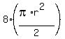 8%2A%28%28pi%2Ar%5E2%29%2F2%29