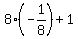 8%2A%28-1%2F8%29%2B1