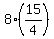8%2A%2815%2F4%29