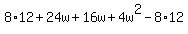 8%2A12%2B24w%2B16w%2B4w%5E2-8%2A12