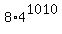 8%2A4%5E1010