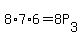 8%2A7%2A6=8P%5B3%5D
