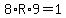 8%2AR%2A9=1