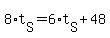 8%2At%5BS%5D+=+6%2At%5BS%5D+%2B+48