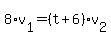 8%2Av%5B1%5D=%28t%2B6%29%2Av%5B2%5D