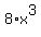 8%2Ax%5E3