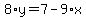 8%2Ay=7-9%2Ax