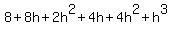 8%2B8h%2B2h%5E2%2B4h%2B4h%5E2%2Bh%5E3