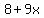8%2B9x