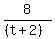 8%2F%28%28t%2B2%29%29