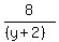 8%2F%28%28y%2B2%29%29