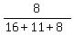 8%2F%2816%2B11%2B8%29