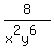 8%2F%28x%5E2y%5E6%29