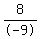 8%2F-9