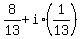 8%2F13+%2B+i%2A%281%2F13%29