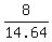 8%2F14.64