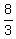 8%2F3%29%2A0%2B1=1%3E-5