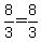 8%2F3=8%2F3