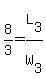 8%2F3=L%5B3%5D%2FW%5B3%5D