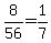 8%2F56=1%2F7