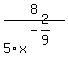 8%2F5x%5E%28-2%2F9%29