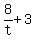 8%2Ft+%2B+3