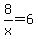 \"8%2Fx+=6\"