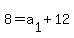 8=a%5B1%5D%2B12