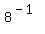 8%5E%28-1%29