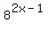 8%5E%282x-1%29