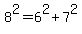 8%5E2=6%5E2%2B7%5E2
