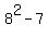 8%5E2-7