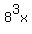 8%5E3x