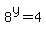 8%5Ey=4