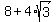 8+%2B+4%2Asqrt%283%29
