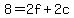 8+=+2f+%2B+2c