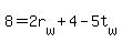 8+=+2r%5Bw%5D+%2B+4+-+5t%5Bw%5D