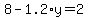 8-1.2%2Ay=2