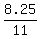 8.25%2F11