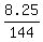 8.25%2F144