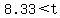 8.33+%3C+t